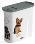 Curver PetLife Recipient pentru depozitarea hranei pentru câini 2 l