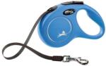 flexi New Classic S Leash Tape 5 m până la 15 kg Albastru