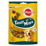 PEDIGREE Tasty Bites Cuburi crocante pentru câini cu pui și rață 130 g