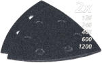 Makita B-21733 Multi kőcsiszoló talp 120-1200, 93 mm készlet 10 db (B-21733)