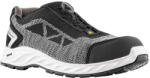 VM Footwear Biztonsági cipő Palermo BOA fekete és szürke 38-as méret (2085-S1PLESD-38)