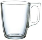 Üvegpohár, füllel, 6 db-os szett, 25cl, CoffeeTime (KHPU281) (1705BOG021)
