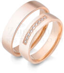  14 karátos rozéarany karikagyűrű V510/R V510/R