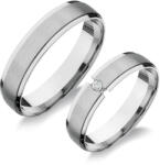  14 karátos fehérarany karikagyűrű H545/F H545/F