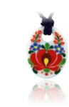  ZEMA Matyó mintás porcelán medál 9430-0002/W