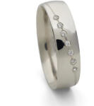  14 karátos fehérarany karikagyűrű S68 S68