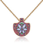  ZEMA Szecessziós porcelán medál 9437-2822