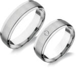  14 karátos fehérarany karikagyűrű H640/F H640/F