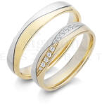  14 karátos sárga-és fehérarany karikagyűrű RA7210 SF RA7210 SF