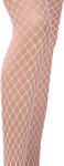 Passion TI019 Tights Fishnet Bianco 1-2