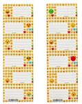 Starpak Emoji 6 db-os füzetcímke - kétféle (494492)
