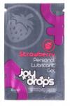 JoyDrops Gel Lubrifiant Cu Aroma De Capsune, 5 Ml