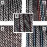 Autófejlesztés Univerzális üléshuzat szett bútor szövet anyagból 2/3-1/3 osztású Opel Astra F