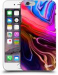 Picasee Husă transparentă din silicon pentru Apple iPhone 6/6S - Electric