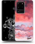 Picasee Husă neagră din silicon pentru Samsung Galaxy S20 Ultra 5G G988F - Sunset