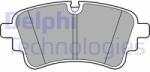 DELPHI set placute frana, frana disc DELPHI LP3670 (LP3670)