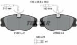TEXTAR set placute frana, frana disc TEXTAR Q+ 2180101 (2180101)