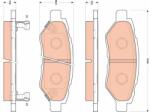TRW set placute frana, frana disc TRW GDB4602 (GDB4602)