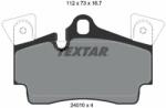 TEXTAR set placute frana, frana disc TEXTAR 2401001 - automobilus