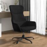vidaXL Scaun de relaxare, negru, material textil (341097)