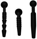 Master Series Dark Rods Silicone Penis Plug Set 3 pcs