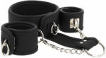 Fetish Submissive Bound Neck to Wrist Restraints Vegan Leather