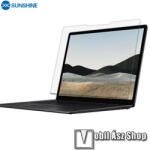 SUNSHINE Hydrogel TPU laptop képernyővédő fólia - Ultra Clear, ÖNREGENERÁLÓ! - 1db, a teljes képernyőt védi! - MICROSOFT Surface Laptop 4 13.5