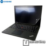 SUNSHINE Hydrogel TPU laptop képernyővédő fólia - Ultra Clear, ÖNREGENERÁLÓ! - 1db, a teljes képernyőt védi! - LENOVO ThinkPad X240 12.5