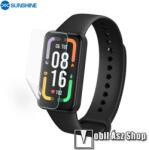 SUNSHINE Hydrogel TPU okosóra képernyővédő fólia - Ultra Clear, ÖNREGENERÁLÓ! - 1db, a teljes képernyőt védi - Xiaomi Redmi Smart Band Pro