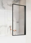 Radaway NES Black PNJ I 100 J Frame kádparaván, fekete profilszínnel, jobbos 10011100-54-56R (10011100-54-56R)