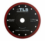  TLS SUPERTHIN-PRO TURBO szupervékony gyémánt vágókorong d180x22, 23x1.2/1.6x10 mm