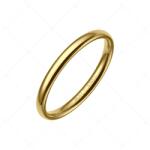  BALCANO - Simply / Vékony karikagyűrű, 18K arany bevonattal / 64 mm