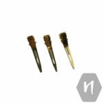  Fém hajcsipesz berakó 1 lábas arany színben 1 db