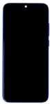  5610100140C7 Gyári Xiaomi Redmi Note 7 kék LCD kijelző érintővel kerettel előlap (5610100140C7)