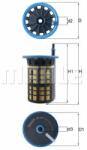 MAHLE filtru combustibil MAHLE KX 515 (KX 515) - automobilus
