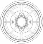 TRW Tambur frana TRW DB4546MR (DB4546MR) - automobilus