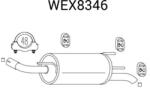 QWP Toba esapament finala QWP WEX8346 (WEX8346)