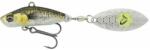 Savage Spinner bait SAVAGE GEAR 3D Sticklebait Tailspin 6.5cm, 9g, culoare Green Silver Ayu (SG.76808)
