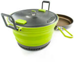 GSI Outdoors Escape Set 3 L Pot + Fry Pan цвят: светло зелен