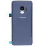 Samsung G960 Galaxy S9 akkufedél (hátlap) kamera lencsével és ragasztóval, kék (gyári)