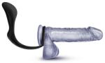 Blush Novelties Anal Adventures Cock Ring Plug Black