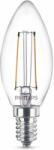 Philips Bec Led Forma Lumanare LED Classic Filament B35 CL 2 25W 2700K 250lm E14 15.000h (8718696573853)