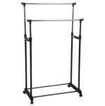 5five Simple Smart Suport haine mobil dublu 5five 84x42 x H. 96.5 / 170 cm Raft