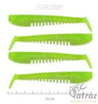 Nevis Impulse Shad Gumihal - Nevis Fluozöld-Csillám Gumihal 10cm 4db/cs (9721-142)