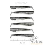 Nevis Impulse Shad Gumihal - Nevis Ezüst-Csillám Gumihal 6, 3cm 6 db/cs (9721-645)