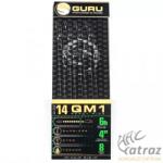 Guru Előkötött Feeder Horog Méret: 14 - Guru QM1 Standard Hair 4" (0.17mm) (GRR106)