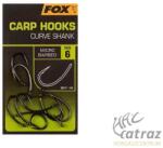 FOX Carp Hooks Curve Shank Méret: 6 - Fox Curve Shank Pontyozó Horog