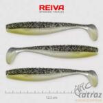 Reiva Flat Minnow Shad Fekete-Ezüst Gumihal - Reiva Műcsali 12, 5 cm 3 db/csomag (9902-121)
