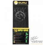 Guru Előkötött Feeder Horog Méret: 16 - Guru SMWG Standard Hair 4" (0.17mm) (GRR169)
