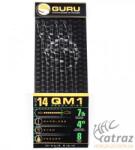 Guru Előkötött Feeder Horog Méret: 14 - Guru QM1 Standard Hair 4" (0.19mm) (GRR105)
